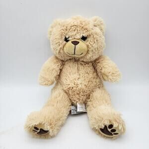 The Bear Factory Teddy Bear Plush 10" Cream Fur Sewn Paws Stuffed Animal 2023